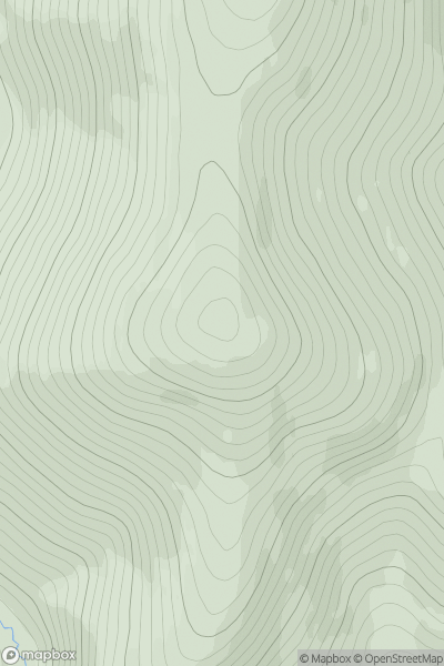 Thumbnail image for Cairn Hill [Firth of Forth to the River Tweed] showing contour plot for surrounding peak